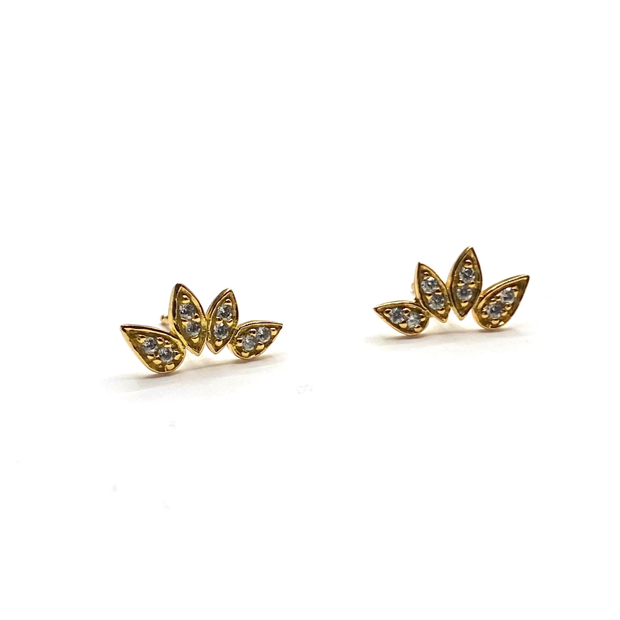 Leaf earrings