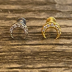 Moon Labret/ Cartilage/ Helix