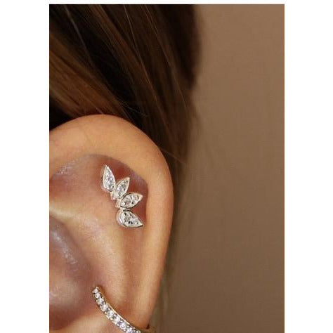 Leaf earrings