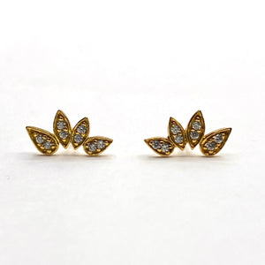 Leaf earrings