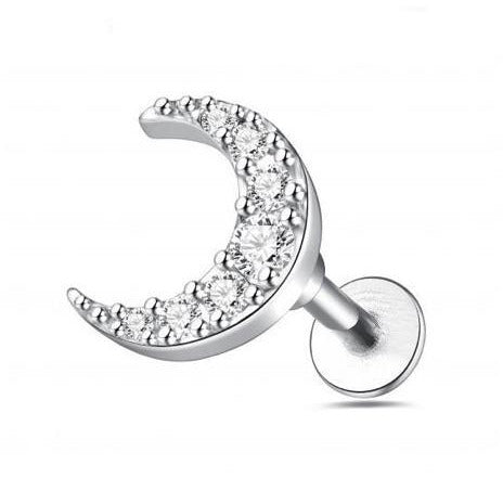 Moon Labret/ Cartilage/ Helix