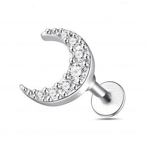Moon Labret/ Cartilage/ Helix