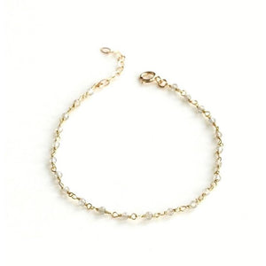 Labradorite rosary bead bracelet