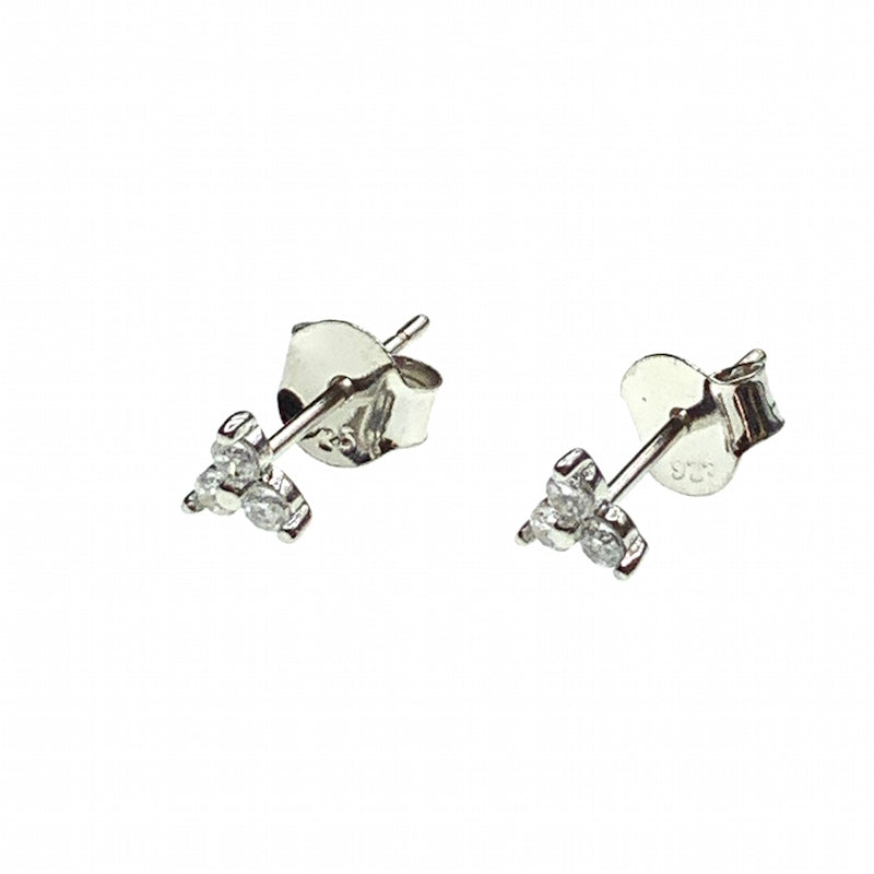 Pyramid stud earring