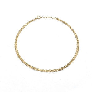 Double Chain anklet
