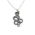 Cobra silver necklace