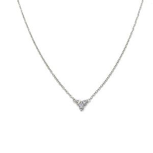 Minimal sparkling necklace