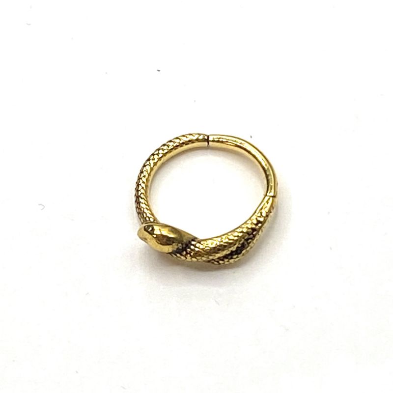 Snake hinged segment ring