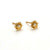 Sun ray opal earrings