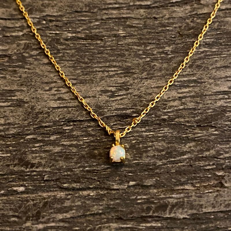 Le Vian Opal Necklace 1/4 ct tw Diamonds 14K Honey Gold | Jared