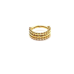 Double dotted  segment ring