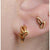 Leaf  stud earrings
