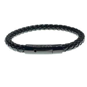 Carnaby braided leather bracelet