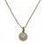 Opal bezel necklace