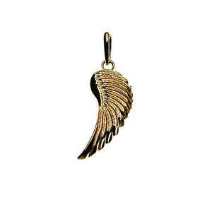 Solid gold Angel wing