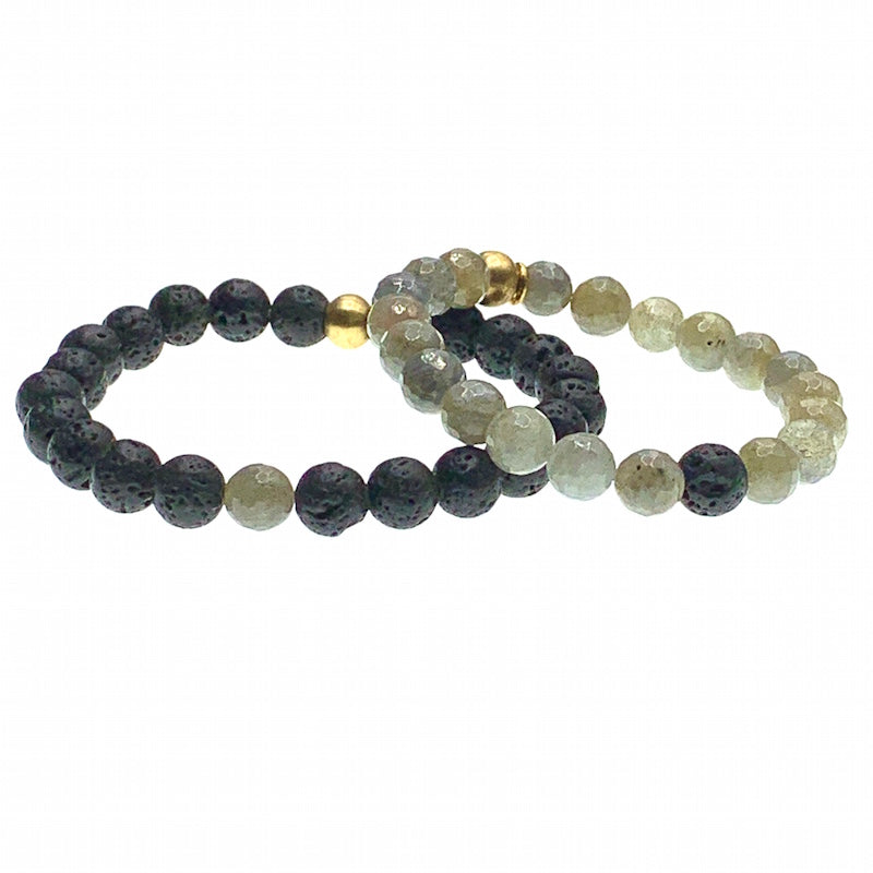 You and I Labradorite bracelet