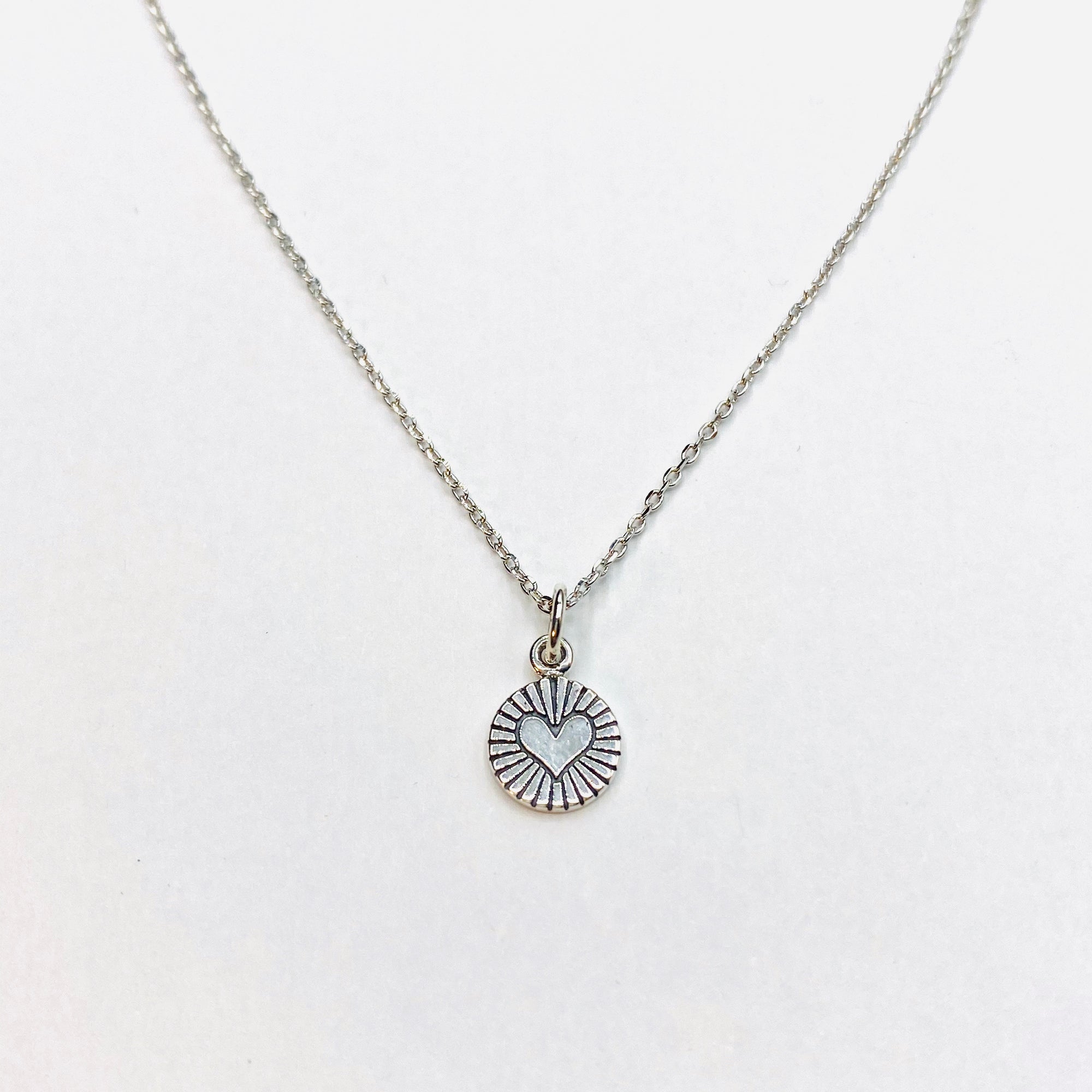 Radiant heart necklace
